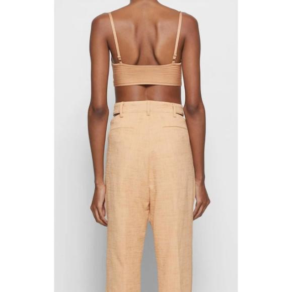 NEW JONATHAN SIMKHAI linden bralette in butterscotch - Picture 4 of 4